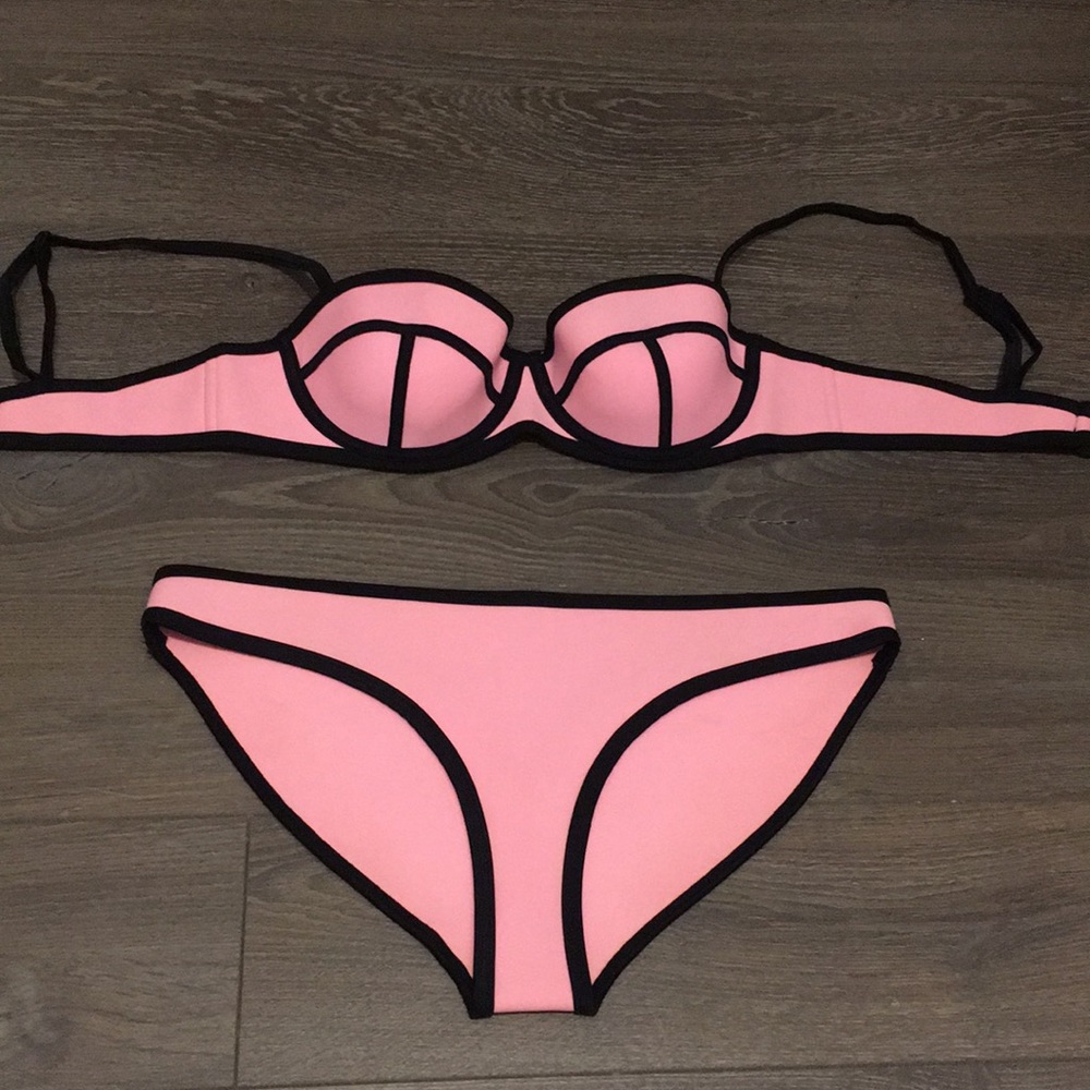 Two piece bathing suit